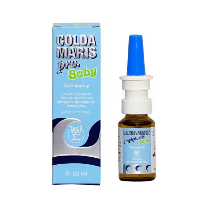 اسپری بینی کلداماریس پروفیلاکتیک بیبی سیگمافارمSigma Pharm Coldamaris Prophylactic Baby Nasal Spray