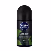 مام رول مردانه نیوآ مدل دیپ کربن بلک سبز DEEP BLACK CARBON AMAZONIA Nivea 50ML