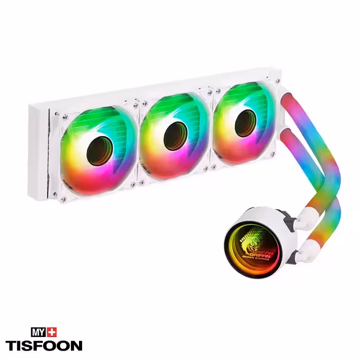 خنک کننده آبی پردازنده گرین  GREEN GLACIER 360 STREAM ARGB