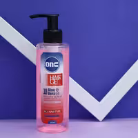 عمده فروشی ژل پمپی موی سر رنگ صورتی انس onc مناسب انواع مو حجم 200 میل 90961