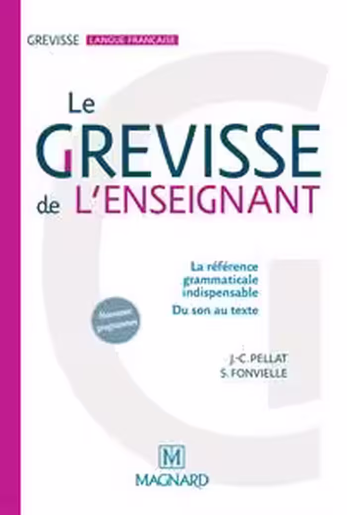 دانلود کتاب Le Grevisse de l'enseignant - Grammaire de reference