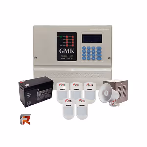 پکیج دزدگیر اماکن سیم کارتی  جی ام کا GMK890-M1 با بیمه ایران 12 ماهه GMK5