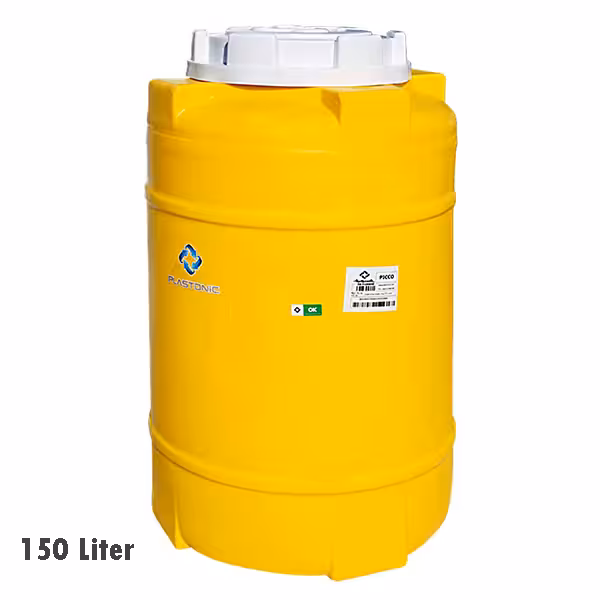 مخزن انبساط عمودی فوم دار پلاستونیک 150 لیتری