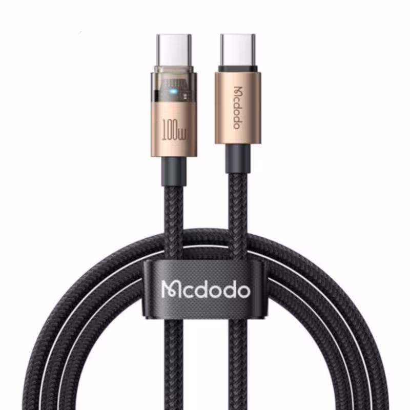 کابل دو سر تایپ سی مک دودو مدل ca-558 100W طول 1.2متر