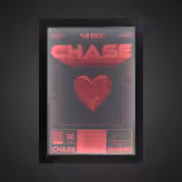 تابلو بک لایت فانتزی طرح CHASE کد LPF-21051