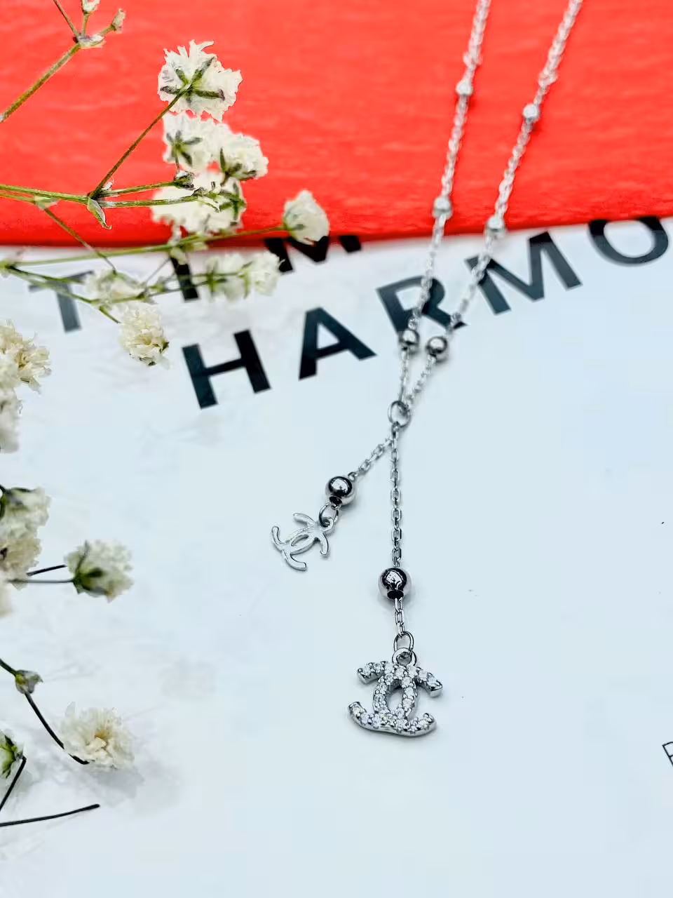 گردنبند فانتزی مینیمال وارداتی کد 20030