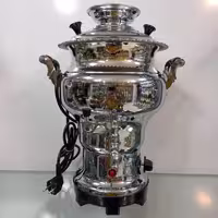 سماور برقی عالی نسب مدل سیلور