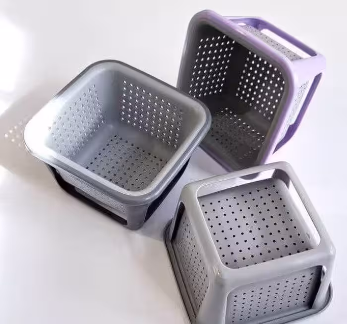 تفاله گیر سیلیکونی مربع پایه دار