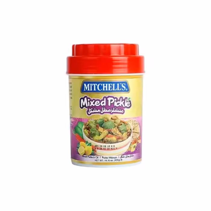 ترشی مخلوط میچلز MITCHELLS وزن 400 گرم