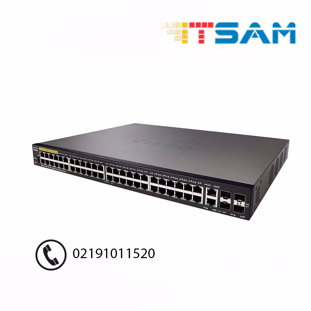 سوئیچ سیسکو مدل SG350-52MP