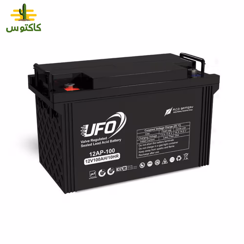 باتری یو پی اس 100 آمپر یوفو UFO 12AP100