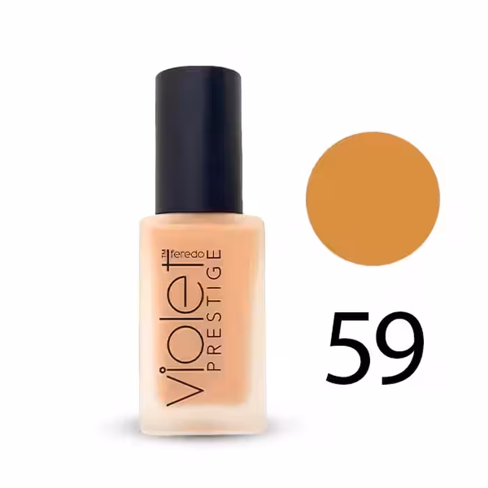 کرم پودر ویولت مدل پرستیژ Violet Prestige شماره 59