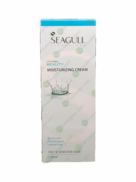 کرم مرطوب کننده فاقد لانولین سی گل مناسب پوست های چرب و حساس 50 میلی لیتر – Seagull Moisturizing Cream Lanolin Free Hydrating 50 ml