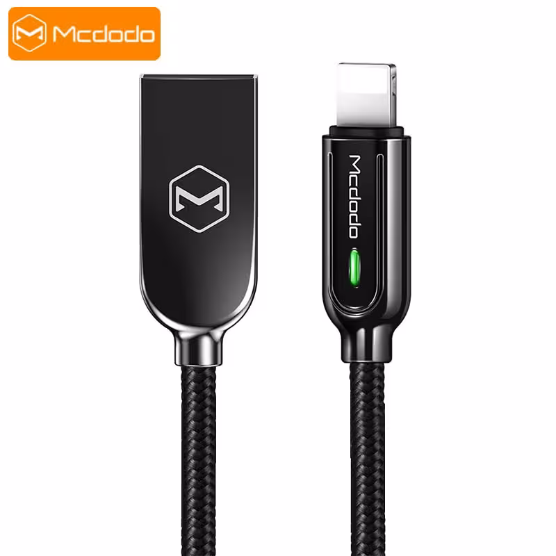 کابل شارژ لایتنینگ هوشمند مک دودو Mcdodo CA-5261 Smart Series Auto Disconnect Cable