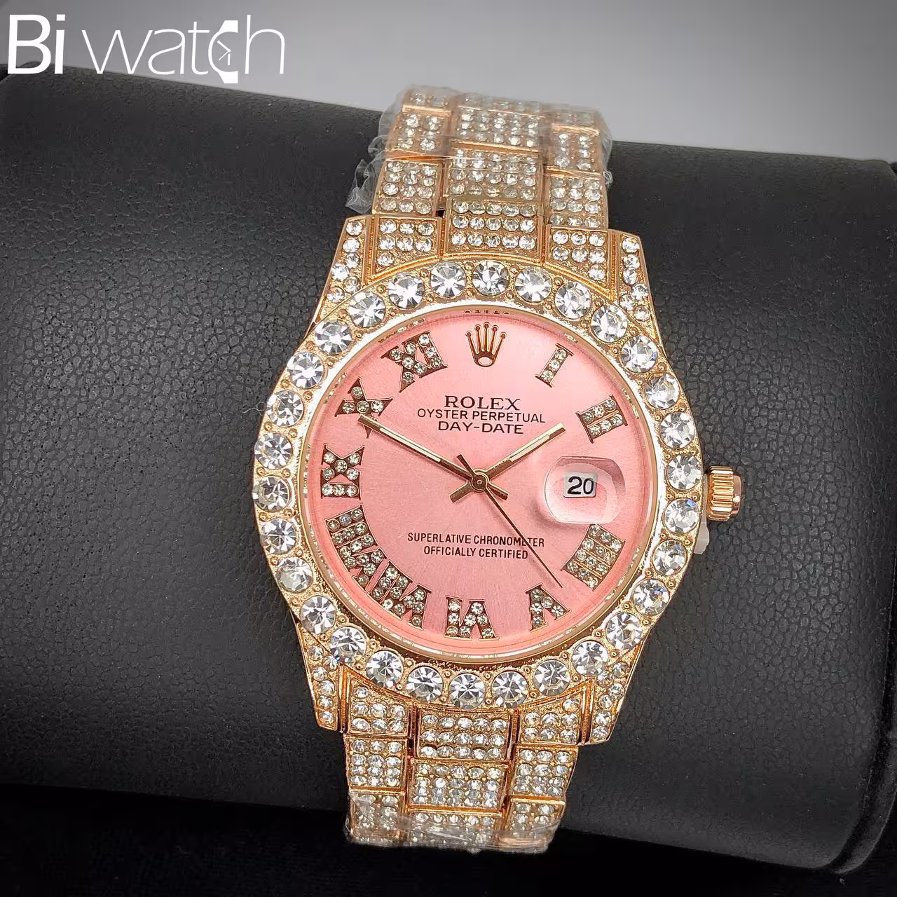 ساعت مچی فول نگین رولکس Rolex Full Diamonds 6380R