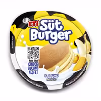 کیک سوت برگر اتی با مغز کرم موزی 35 گرم