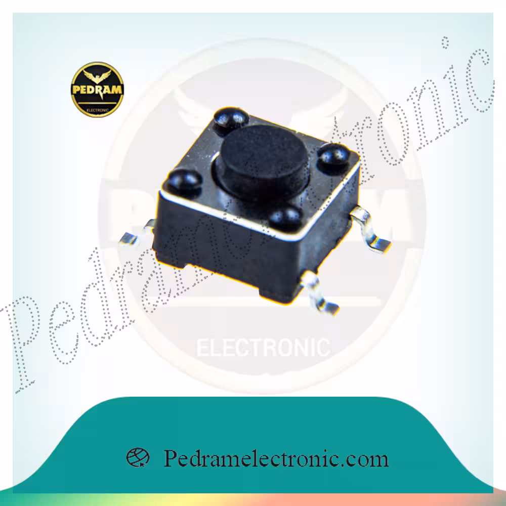 میکروسوویچ 4پین مربع 1میلی متر 6*6*5.5 (110)