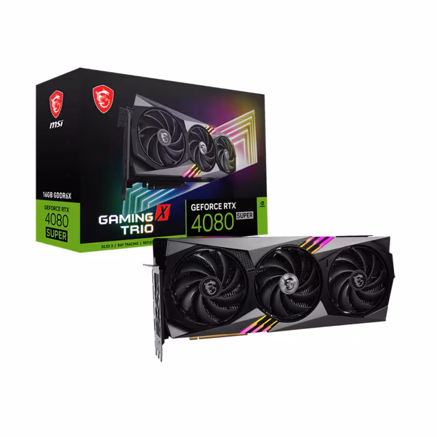کارت گرافیک ام اس آی مدل GeForce RTX 4080 SUPER 16G GAMING X TRIO