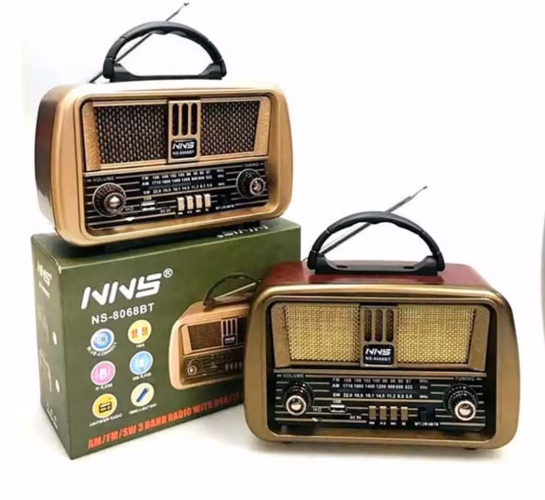 اسپیکر بلوتوثی طرح رادیو مدل NS-8068BT