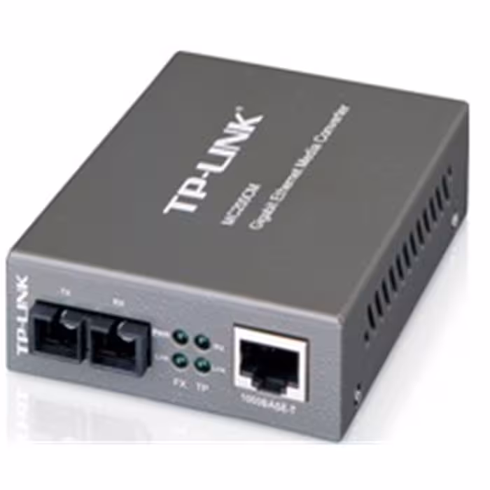 مبدل فیبر گیگابیت و چند حالته تی پی لینک مدل MC200CM