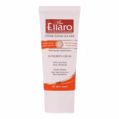 ضد آفتاب بدون رنگ الارو مدل SPF50 محافظ UVA ،UVB، ضد چروک، مناسب انواع پوست تحت لیسانس حجم 50 میلیلیتر