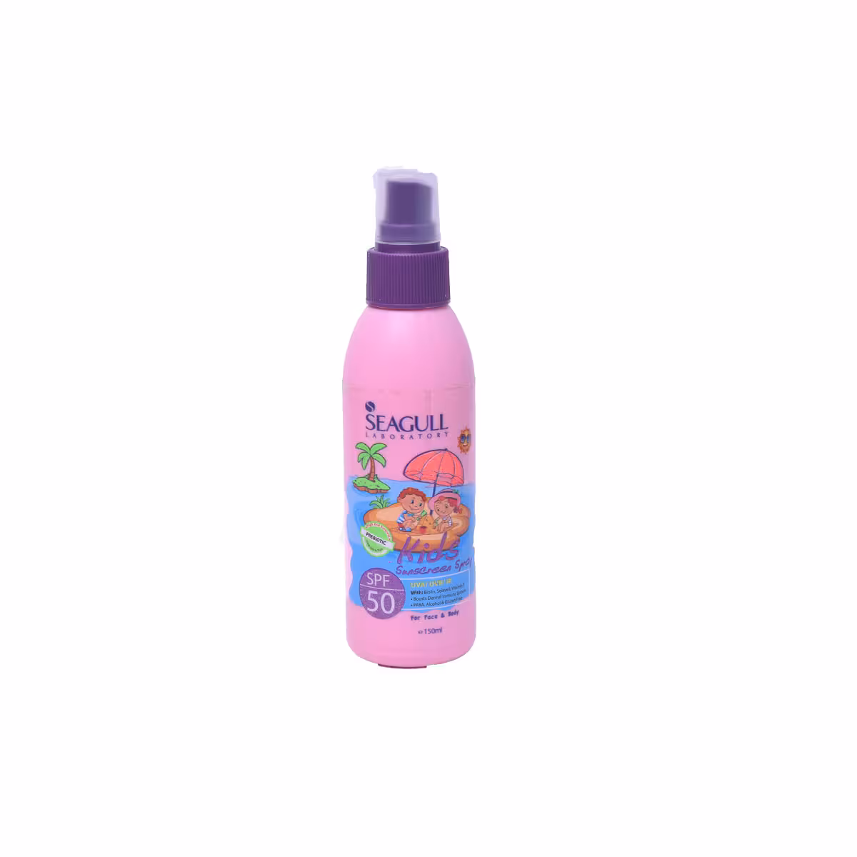 اسپری ضد آفتاب کودک سی گل مدل Pink – سی گل – Seagull Pink Kids Sunscreen Spray