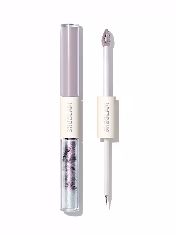 سایه چشم مایع دو سر Silk & Sparkle - رنگ Lavender شیگلم SHEGLAM