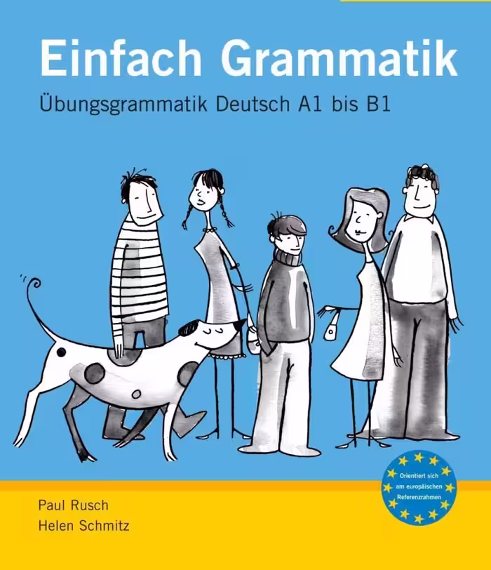 کتاب گرامر آلمانی Einfach Grammatik Deutsch A1 bis B1