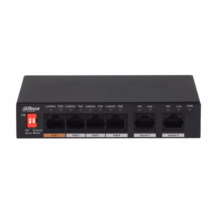 سوئیچ شبکه DAHUA مدل DH-PFS3006-4ET-60