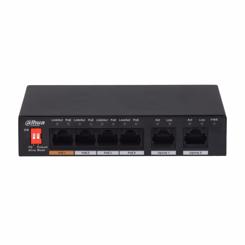 سوئیچ شبکه DAHUA مدل DH-PFS3006-4ET-60