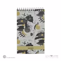 دفتریادداشت 80برگ کد9812ایمان 16*10جلدسخت