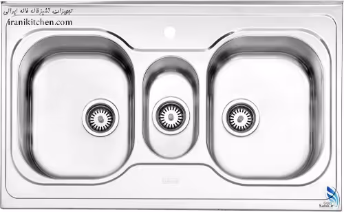 سینک استیل البرز مدل 520 روکار