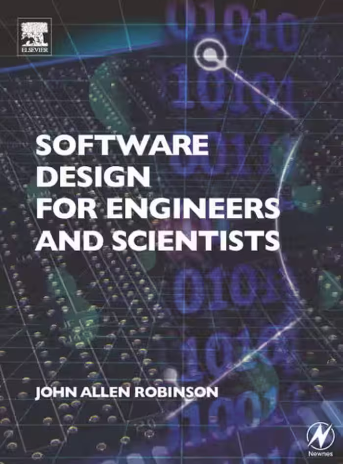 خرید و دانلود نسخه کامل کتاب Software design for engineers and scientists