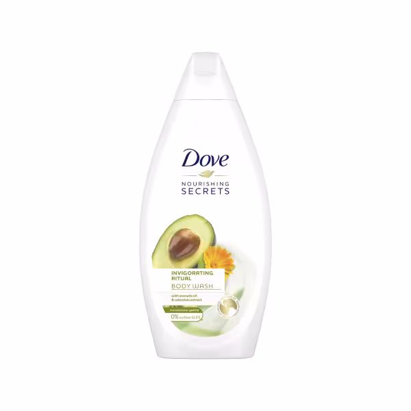 شامپو بدن آووکادو و گل همیشه بهار داو Dove Invigorating Ritual حجم 500 میلی لیتر