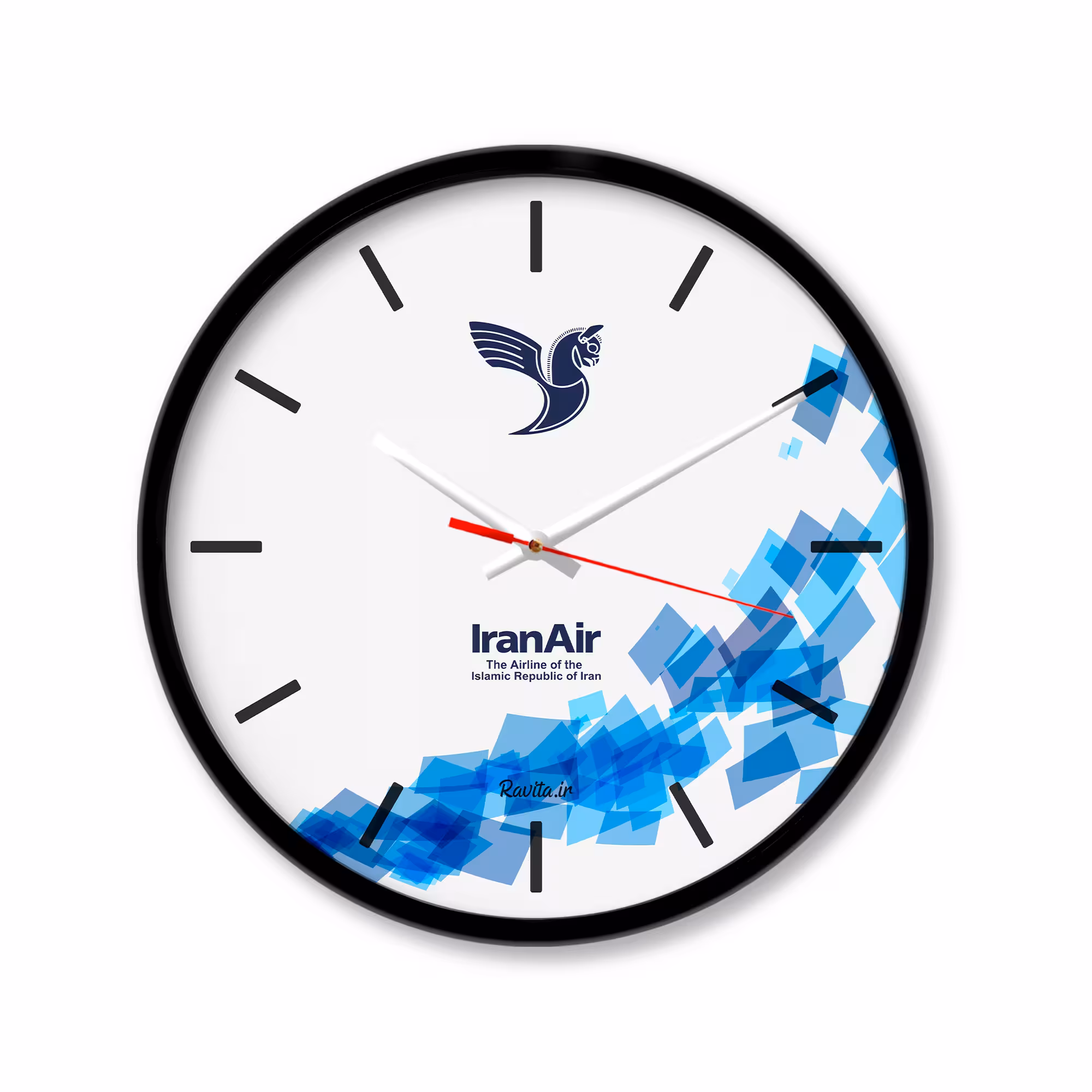 ساعت‌ رومیزی سازمانی راویتا - شرکت ایران ایر