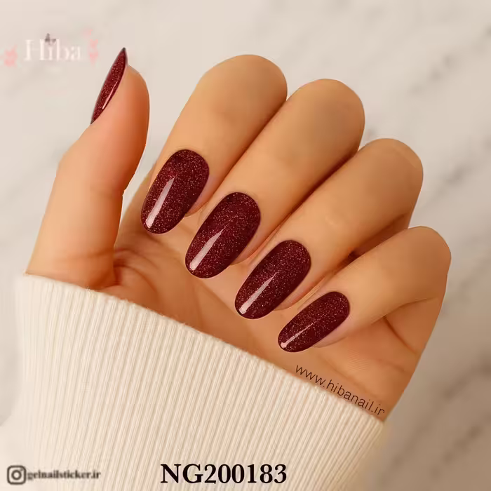 استیکر ژله ای کاشت ناخن (نیل رپ)_کد NG200183