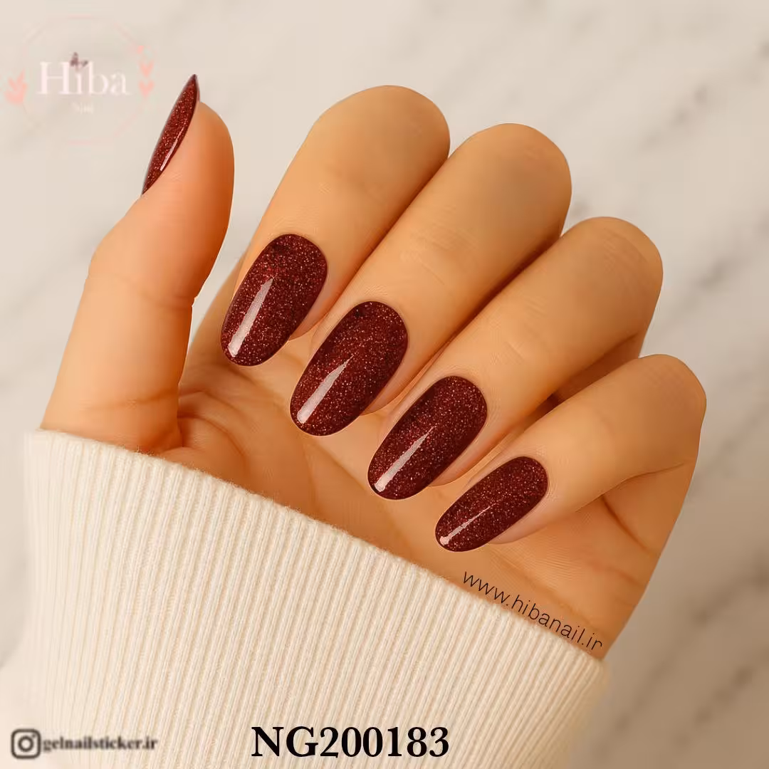 استیکر ژله ای کاشت ناخن (نیل رپ)_کد NG200183