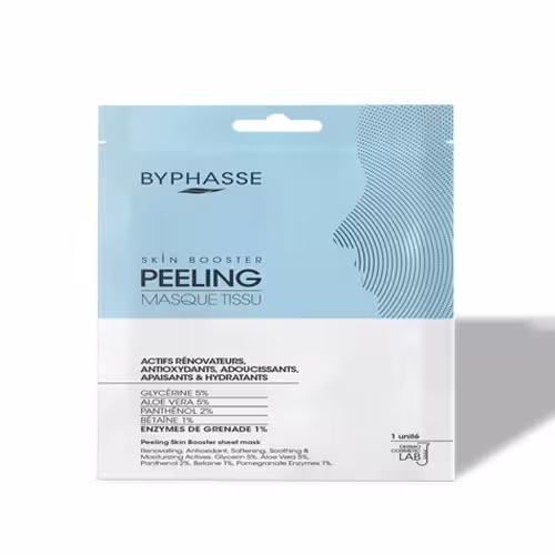 ماسک لایه بردار بایفاس مدل ورقه ای Byphasse Peeling Skin Booster Sheet Mask