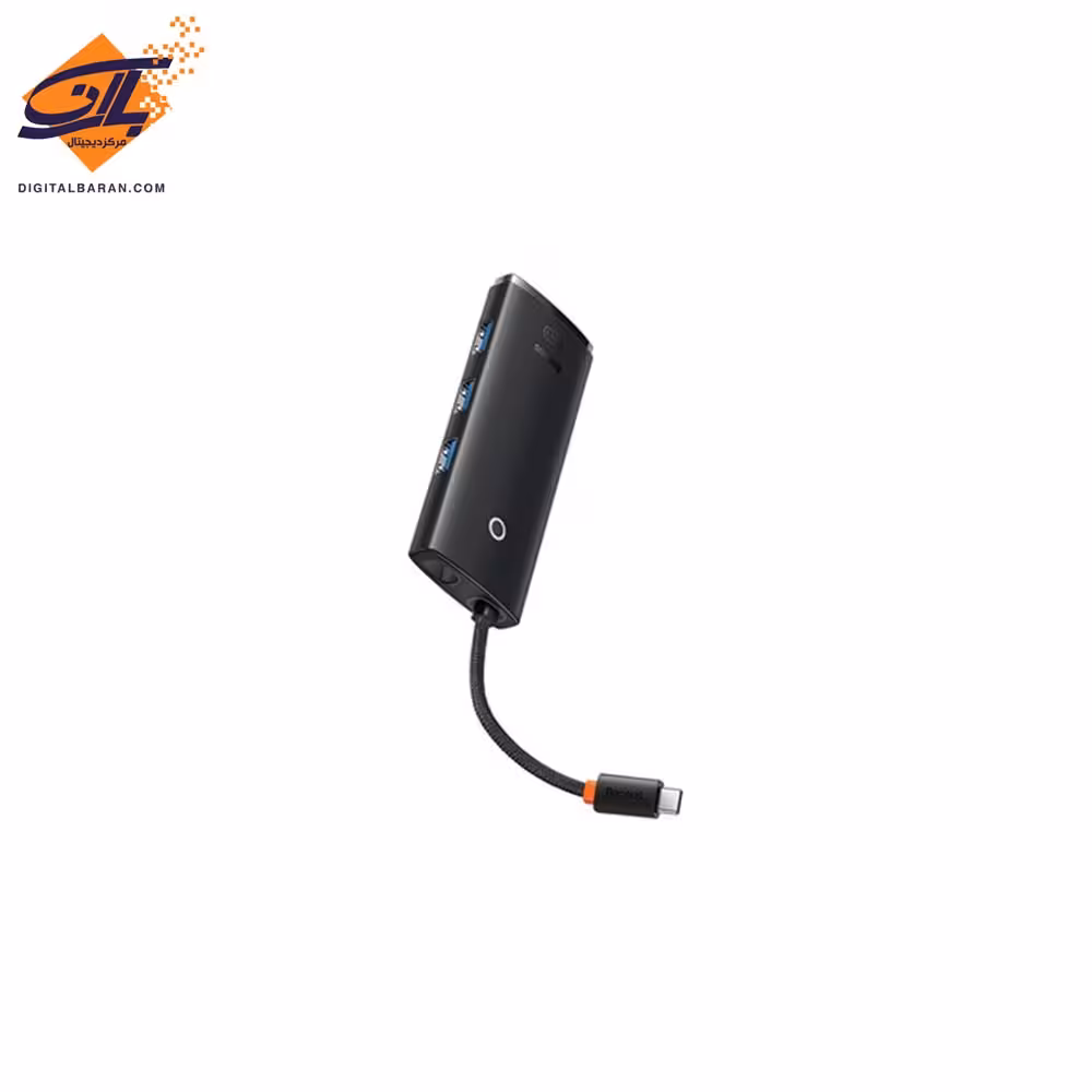 هاب 6 پورت usb-c باسئوس مدل WKQX050002
