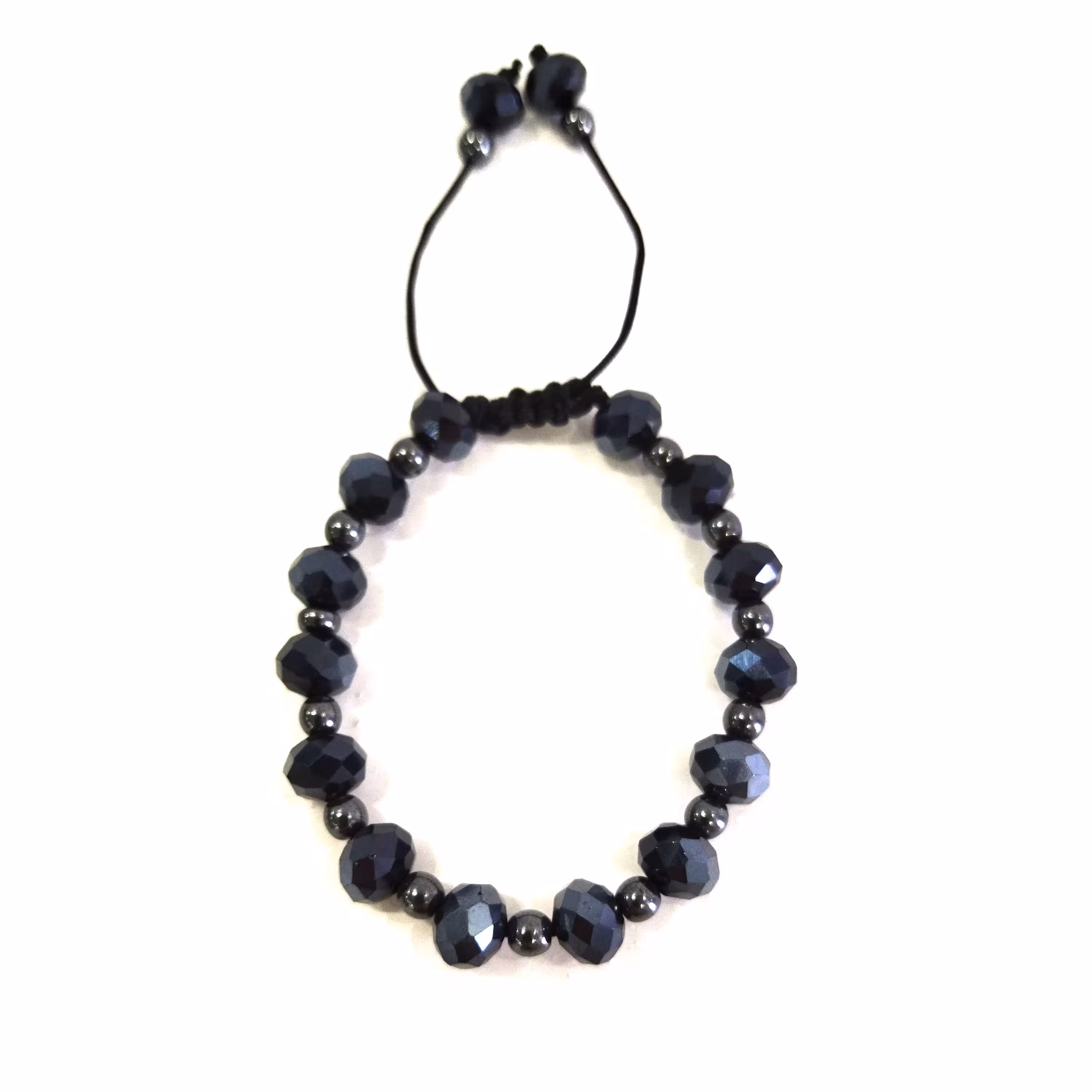 دستبند کریستال و حدید