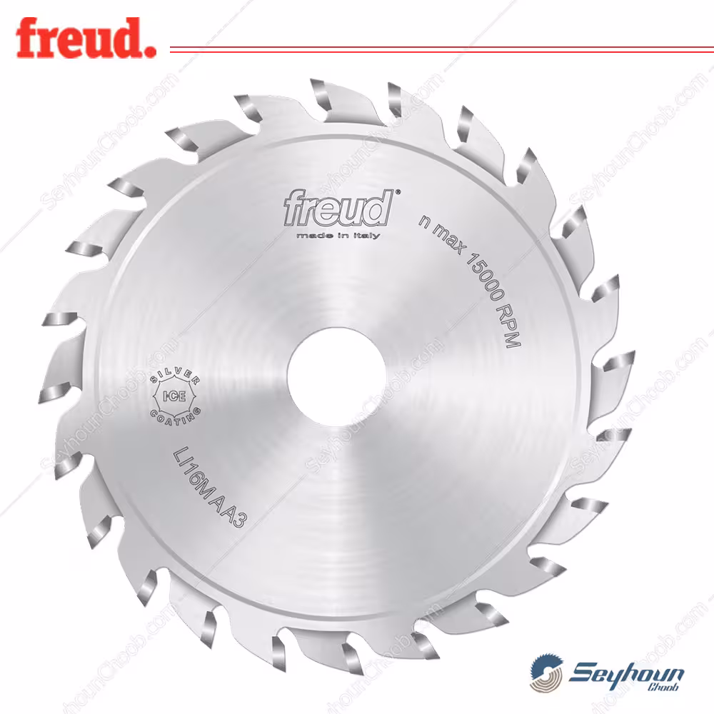 تیغ اره الماسه خط زن قطر 12 سانتی متر دو تکه 24 دندانه فرود مدل LI16MAA3