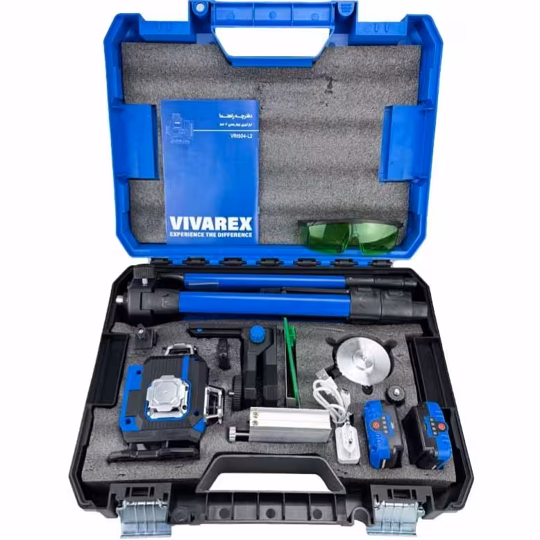 تراز لیزری ویوارکس مدل VR1604-L2 4 بعدی 16 خط 360 درجه نور سبز