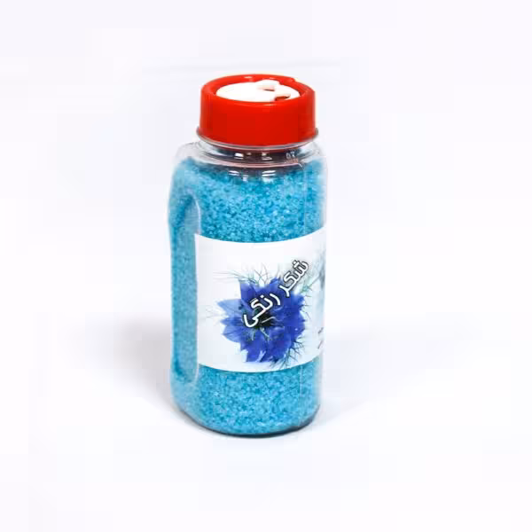 خرید شکر رنگی آبی