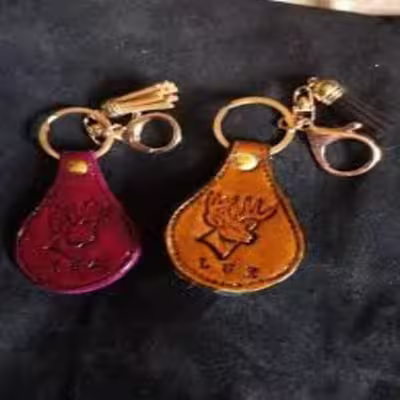 پرچ دو رو چرم مدل G 009 سایز بزرگ بسته 130 عددی