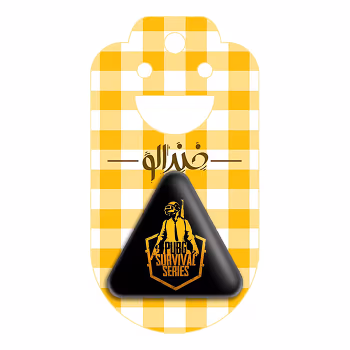 پیکسل خندالو طرح پابجی PUBG مدل مثلثی کد 3772