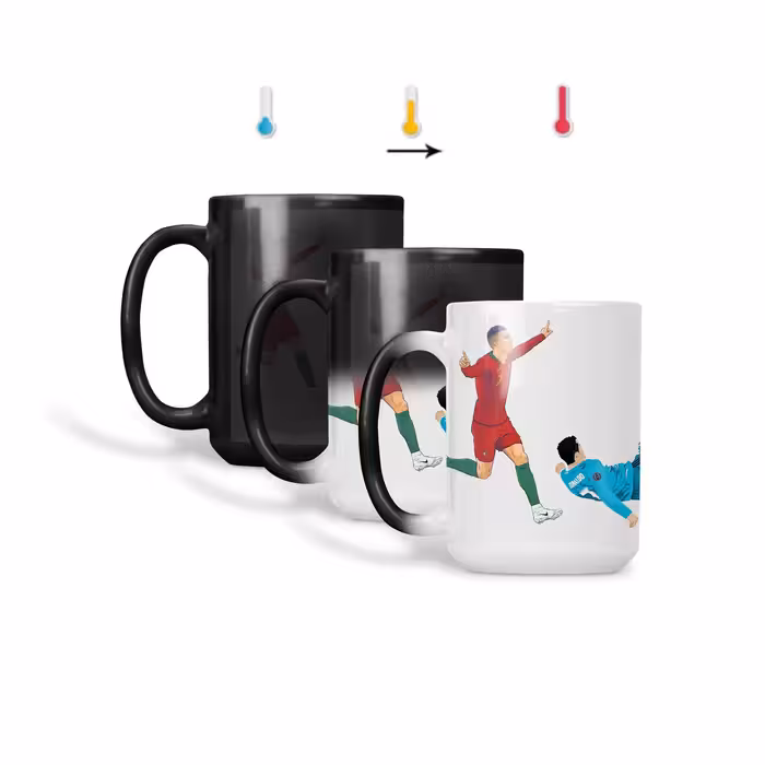 ماگ حرارتی طرح اسم ابوالفضل مدل رونالدو