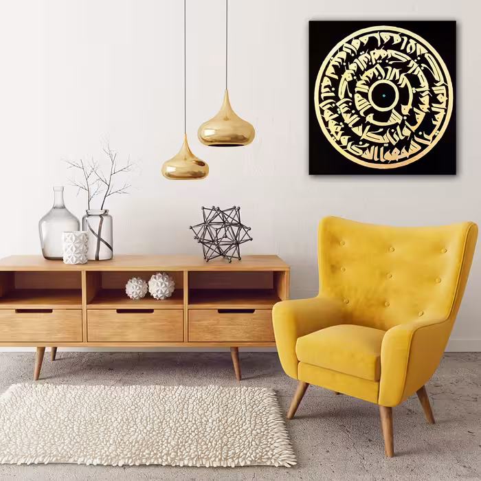  تابلو نقاشی خط طرح وان یکاد