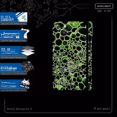 برچسب پوششی ماهوت مدل Atom Universe 4-FullSkin مناسب برای گوشی موبایل اپل iPhone 13
