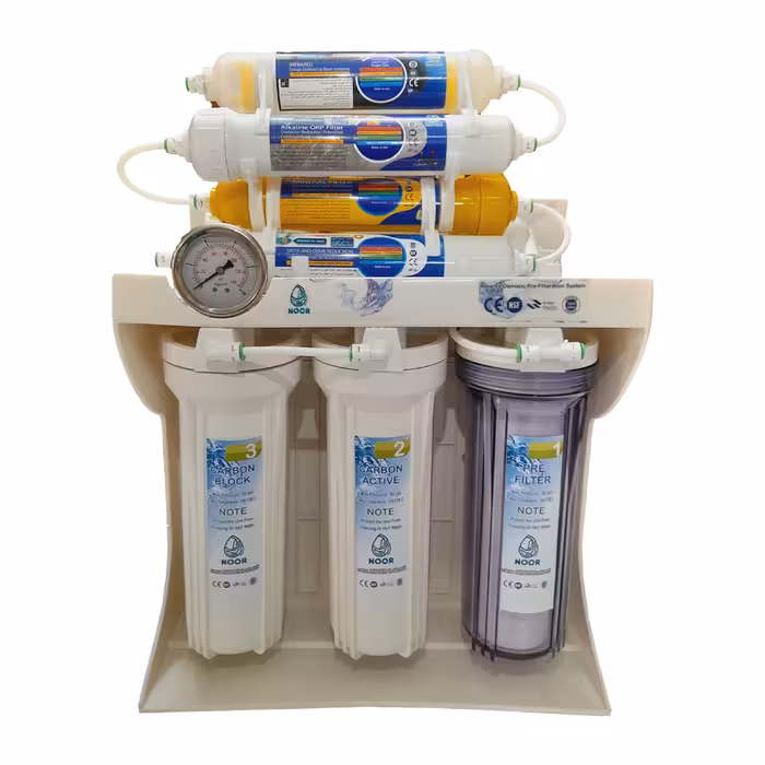 دستگاه تصفیه کننده آب رسا نور بابایی مدل A plast m800 به همراه فیلتر بسته 4 عددی