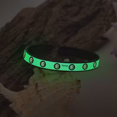 دستبند ناکسیگو طرح اینتر میلان مدل BR5402